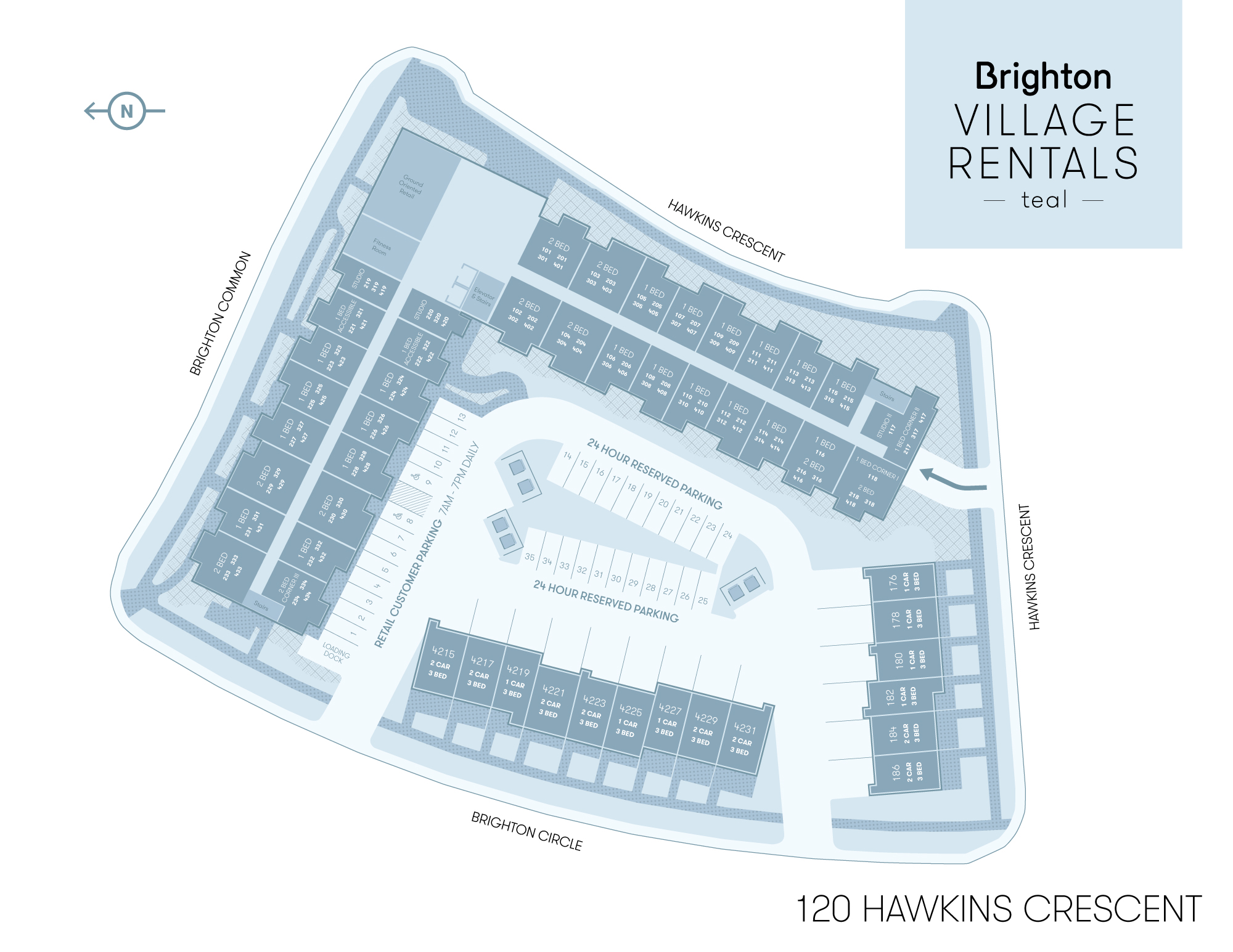 floorplan layout for Site Map 